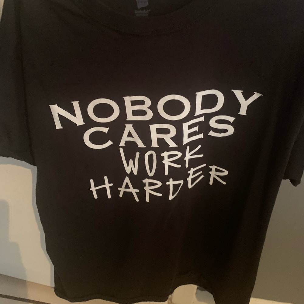 Crossfit Nobody Cares Work Harder workout
